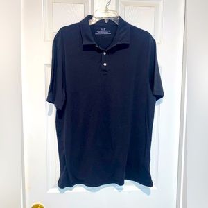 Vineyard Vines Edgartown Polo black shirt. Size L